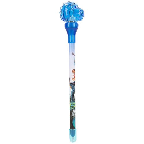 Kugelschreiber mit LED-Dinosaurier Dino World blue
