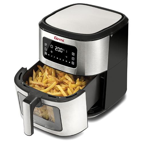 Girmi FG8800 black and silver hot air fryer