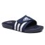 Adidas Adissage Slippers - Color: Blue, Size: 36 2/3