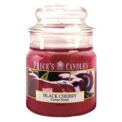 Price's Candles small, Black Cherry