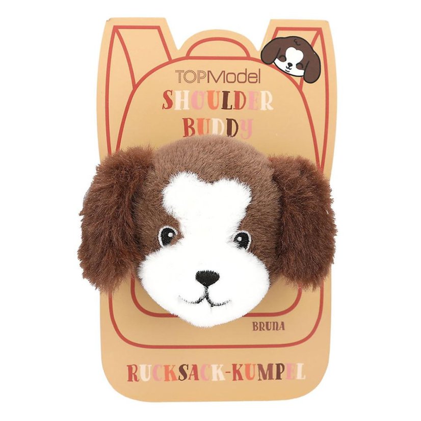 Plush strap decoration Top Model Shoulder Buddy dog Bruna