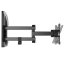 Kettős forgású TV-tartó (fal/gipszkarton) Meliconi SlimStyle Plus 100 SDR CG 480979 fekete