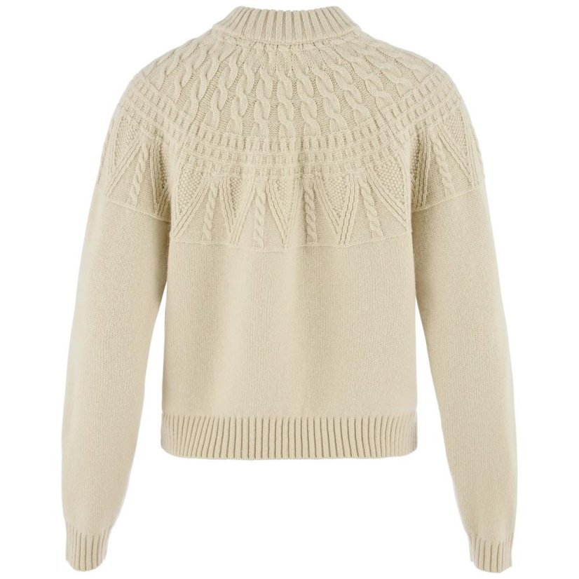 Övik Solid Jacquard Knit W