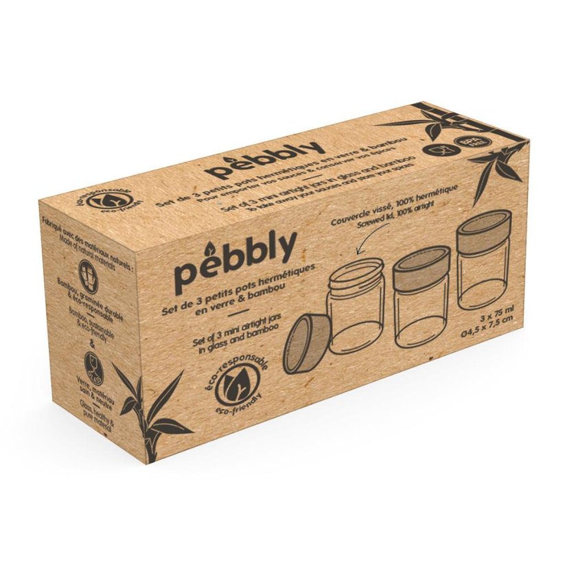 Set von Dosen Pebbly PKV-030