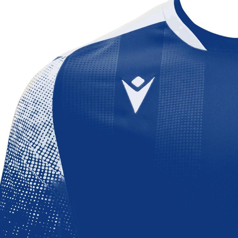 Macron Alioth Eco soccer jersey - Color: Royal blue/white, Size: XL
