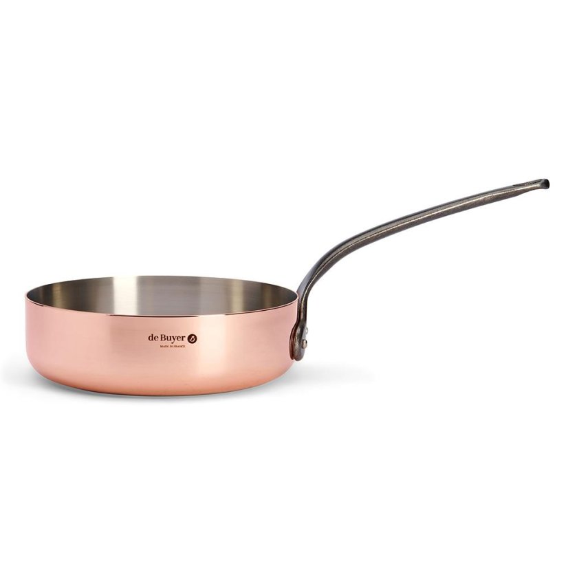 Kupferpfanne zum Sautieren de Buyer Prima Matera 6330.24, 24 cm