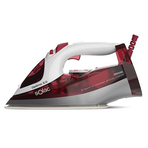 Dampfbügeleisen Solac Optima 3.0, PV2029 weiß-rot