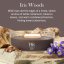 WoodWick Boat Candle, Iris Woods