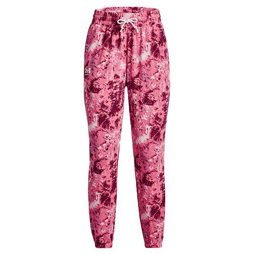Under Armour Rival Terry Print női melegítő - Szín: Rózsaszín, Méret: L