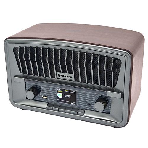 Roadstar HRA-270D+BT hnedý rádiový prijímač