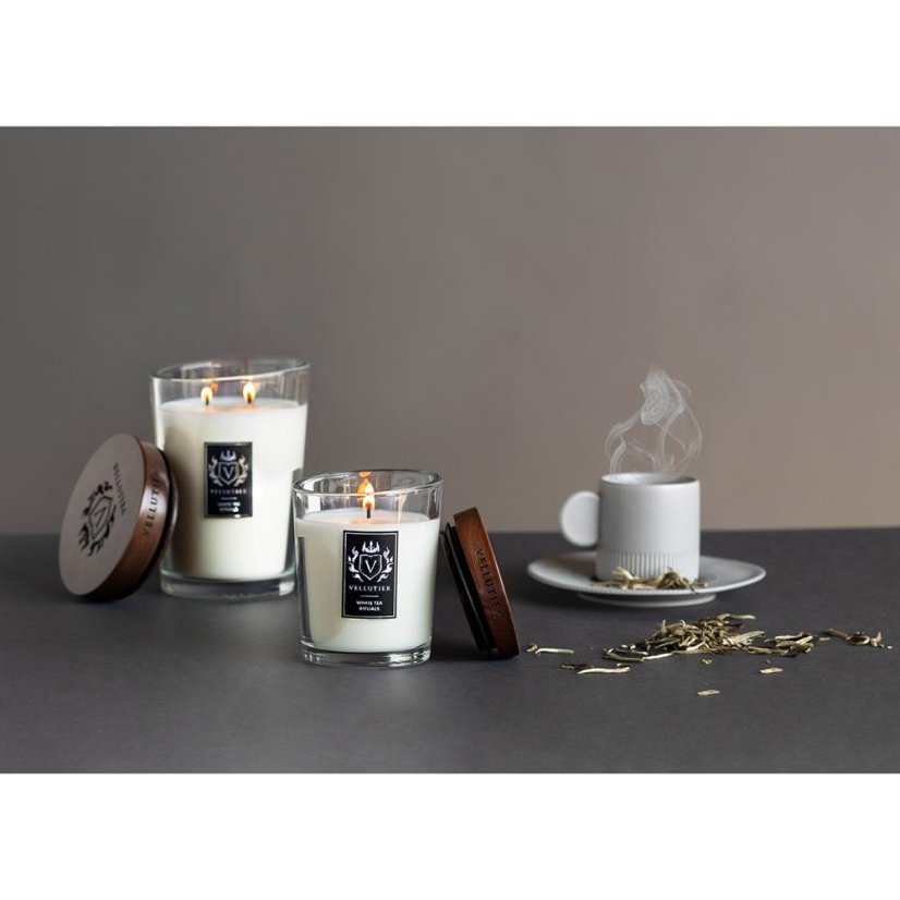 Vellutier-Kerze groß, White Tea Rituals