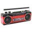 Trevi RR 501BT/RD červený rádiový kazetový prehrávač