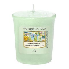 Yankee candle votívna sviečka, Cucumber Mint Cooler
