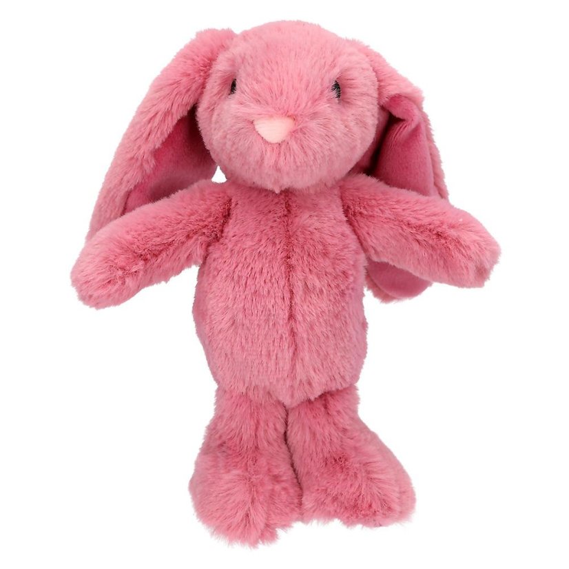 Nelly Princess Mimi Plush Rabbit, 19 cm – deep pink