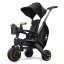 Skladací trojkolka Liki Trike S5 Doona Nitro Black