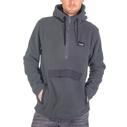 Pánska mikina Hurley Anorak Sherpa 1/4 Zip