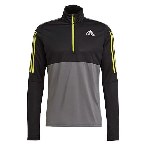 Pánská mikina Adidas Own The Run - Farbe: Grau, Größe: S