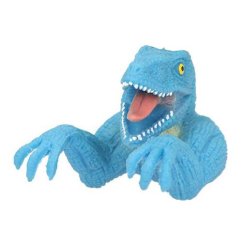 Fingerpuppe Dino World T-Rex blau