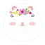Top Model Bear Beauty & Me face mask, pink