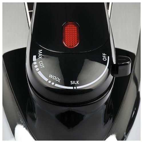 Girmi ST9100 iron, black and silver