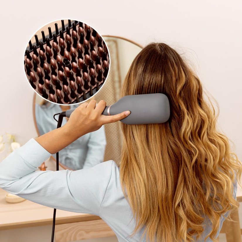 Elektrický kartáč na vlasy Cecotec InstantCare SquareBrush 1913