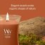WoodWick nagy gyertya, Saffron Smoke