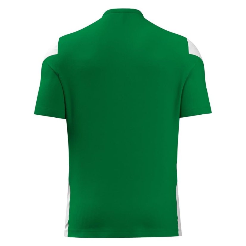 Macron Polis Kinder-Sporttrikot - Farbe: Rot/Weiß, Größe: XXS