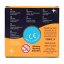 Adventure World twist-top eraser, orange and blue