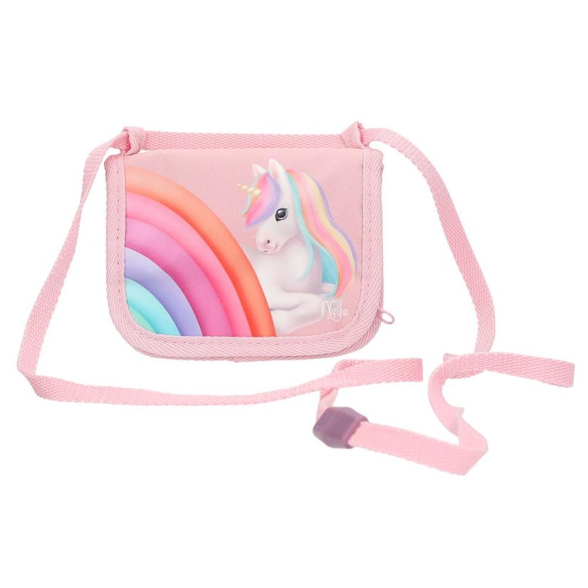 Ylvi Unicorn Rainbow neck wallet