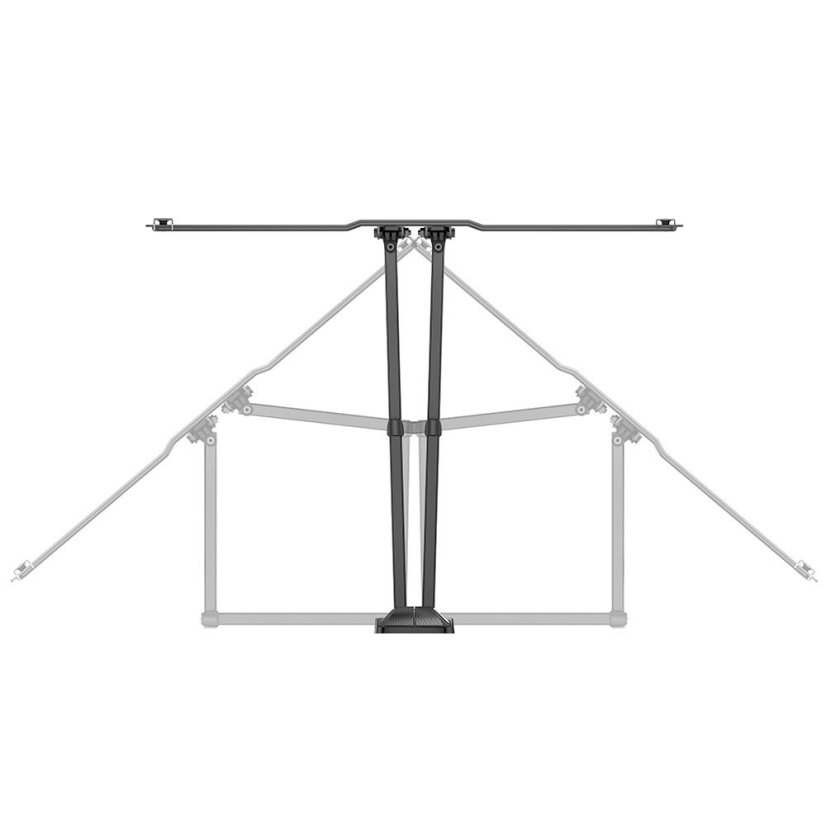 Meliconi FlatStyle FDRP 600 580471 black double rotation TV mount