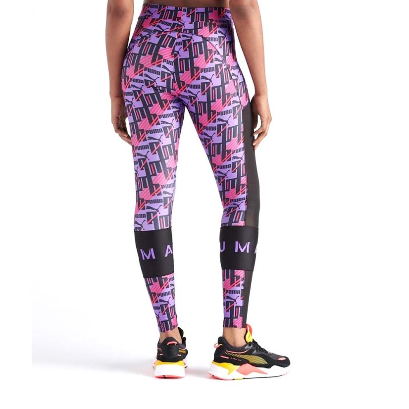 Puma XTG AOP női leggings - Szín: Lila, Méret: M