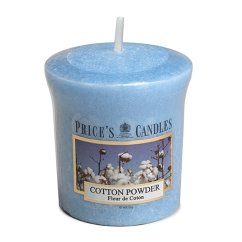 Svíčka Price´s Candles votivní, Cotton Powder
