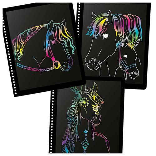 Miss Melody Creative Notebook, Magic Scratch, 20 x 19 x 2 cm
