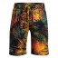 Herren-Shorts Under Armour Rival FCL Sport Palm - Farbe: Schwarz, Größe: L