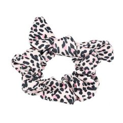 Gumki do włosów Princess Mimi Leopard Pink