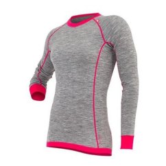 Women's T-shirt Tufte Bambull Grey Melange