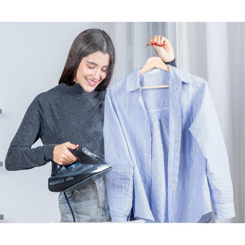Black+Decker BXIR2606E black steam iron