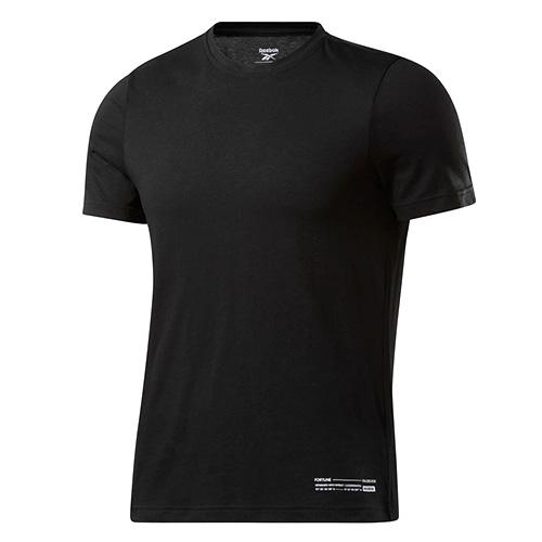 Tričko Reebok TS Edgeworks Graphic - Farba: Čierna, Veľkosť: S