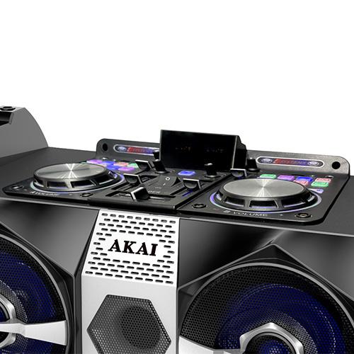 AKAI DJ-S1HB black speaker