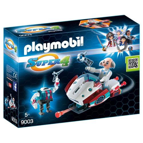 Skyjet Dr. X-szel és a Playmobil 9003 robotjával