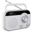 AKAI PR003A-410 biele rádio
