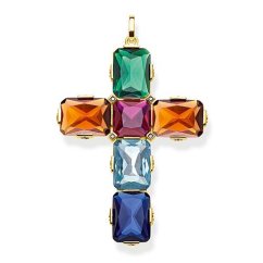 Thomas Sabo Colored Cross Pendant PE858-996-7