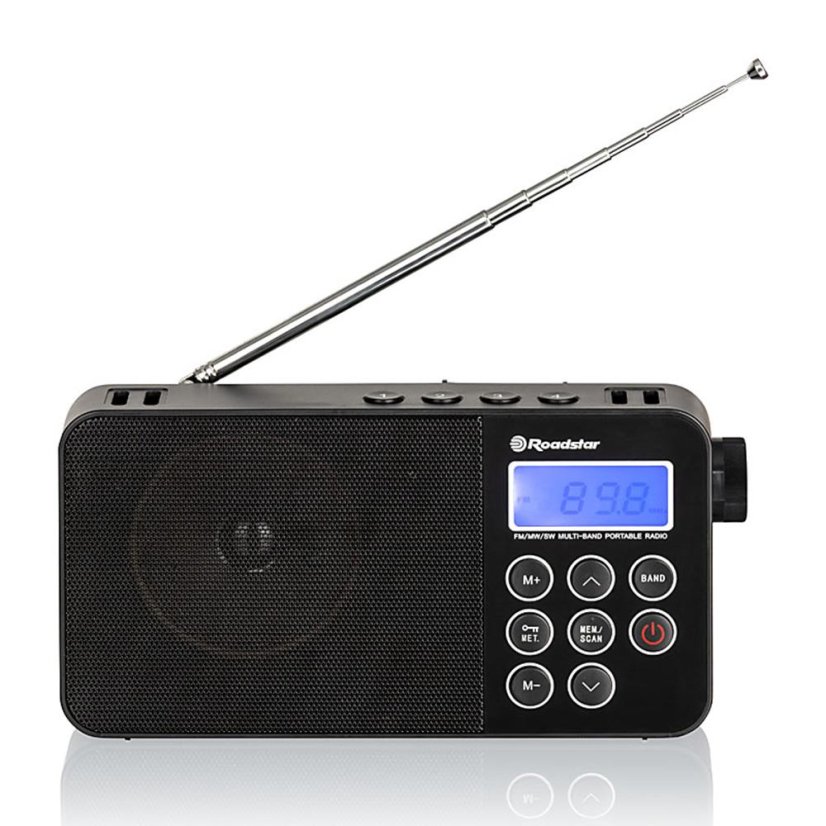 Prenosné rádio Roadstar TRA-2340PSW, čierne