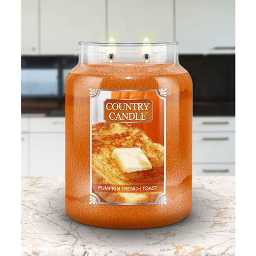 Svíčka Country Candle velká, Pumpkin French Toast