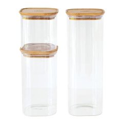 Set of 3 Pebbly PKV-035 containers