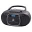 Trevi CMP 576DAB black radio cassette player