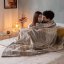 Imetec 16936 brown heated blanket