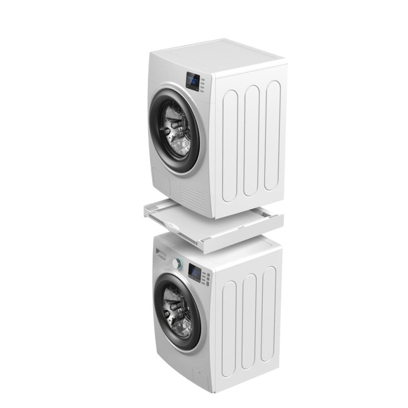 Meliconi 656129 Torre Green+ White Washer/Dryer Combo