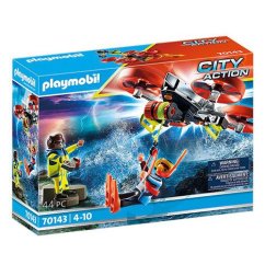 Záchranný dron Playmobil 70143