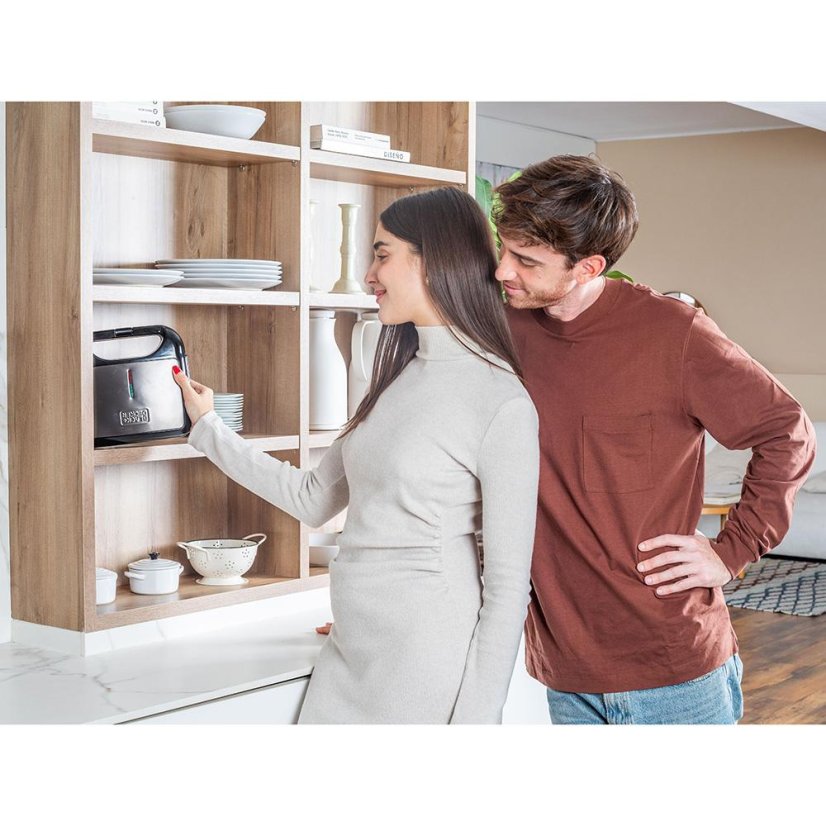 Black+Decker BXSA752E rozskladiteľný toustovač